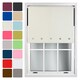 image 1 of Cut to Size Blackout Roller Blind with Square Eyelets | Custom Fit Window Blind by Furnished