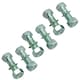 image 1 of M16 (16mm) x 55mm High Tensile Tow Bar Ball Fixing Bolts Washers + Nuts 6 Pack