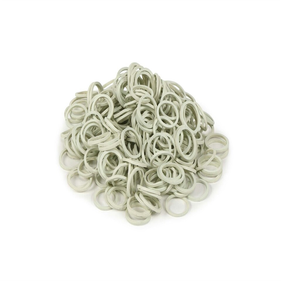 image 1 of Shires Mane Plaiting Bands White | Size: One Size
Colour: White