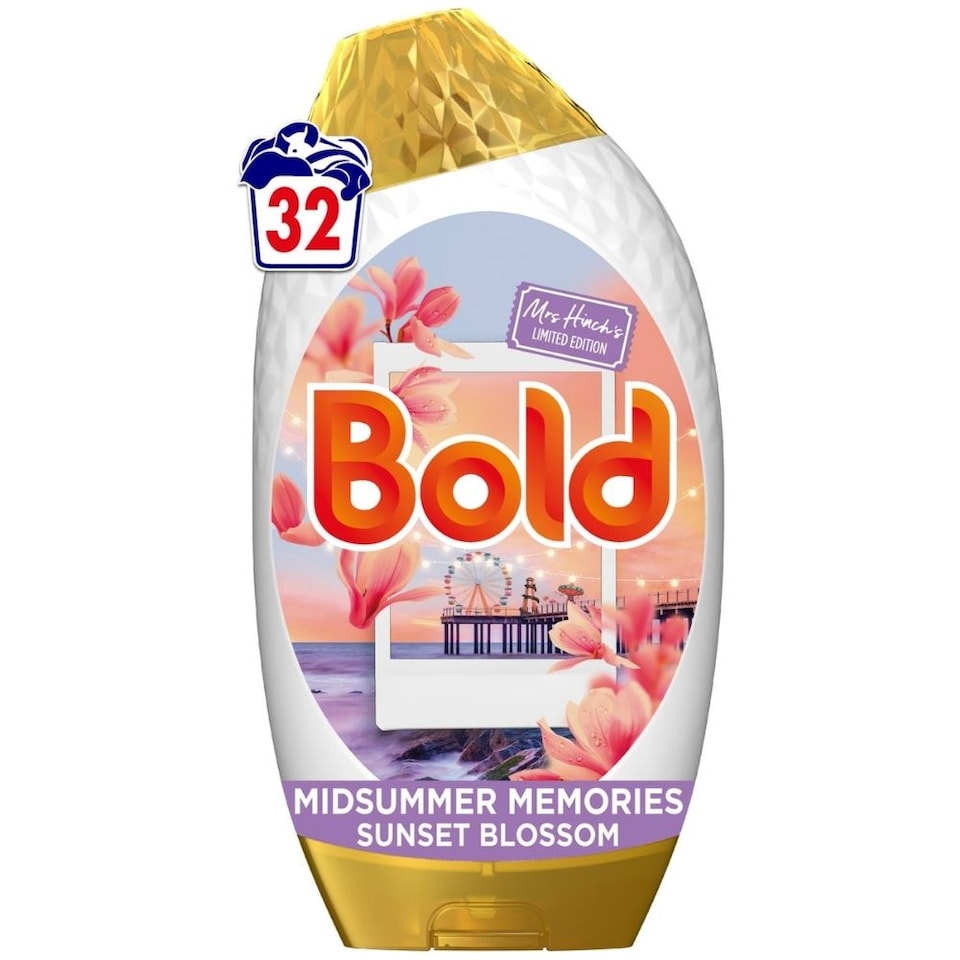 image 1 of Bold Laundry Gel Mrs Hinch's Midsummer Memories 32 Wash | White | 1 - White | 32 Wash | 1