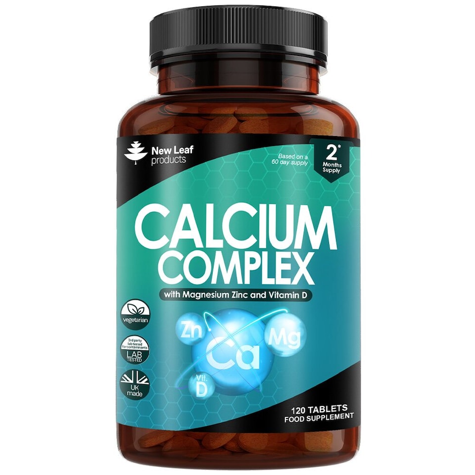 image 1 of Calcium Complex - Magnesium Zinc Vitamin D 120 Fill