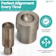 image 3 of 12mm Dome Shape Bag Feet Rivet Die Set for DIY Craft