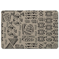 Striped egyptian theme with ethnic and tribal motifs (Placemat)