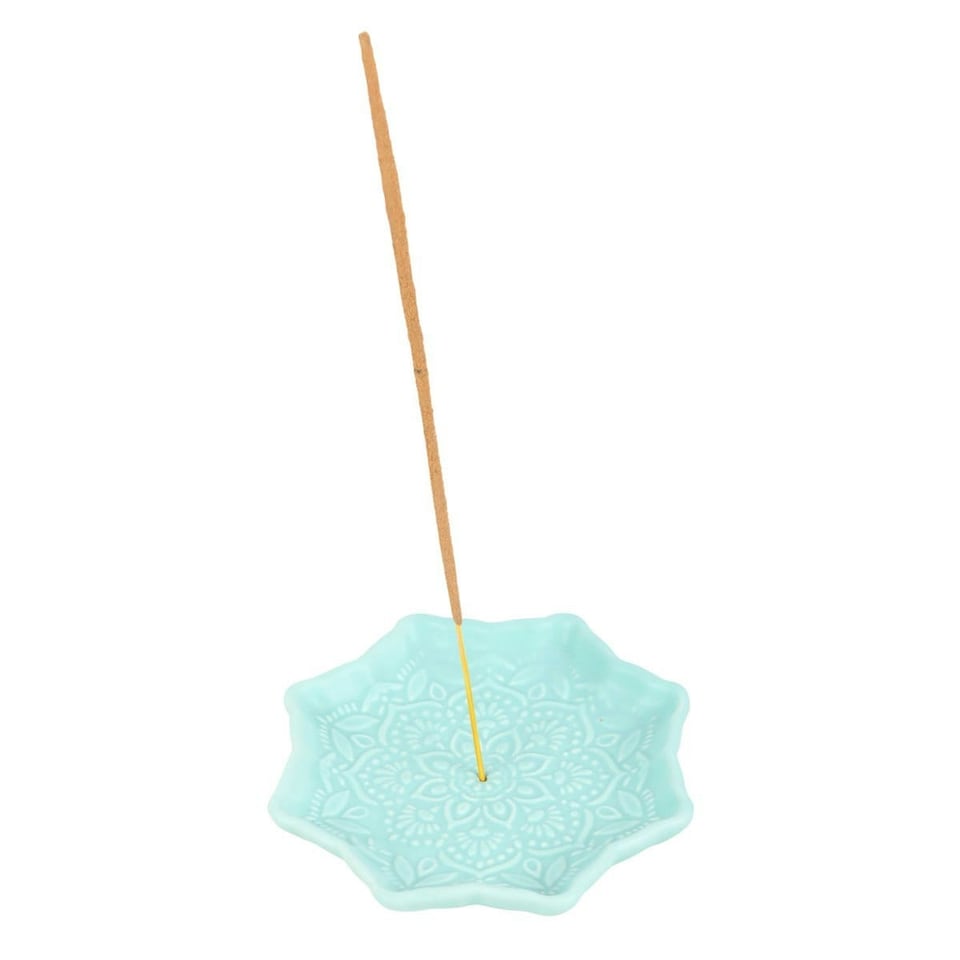 image 1 of Something Different Mandala Incense Stick Holder - Blue - One Size