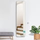 image 8 of HOMCOM Full Length Mirror Free Standing or Wall Mount Dressing Bedroom Black