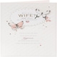 image 1 of Sentimental Message Inside Wedding Day Wife Anniversary Card