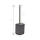 image 3 of Showerdrape Echo Anthracite Grey Steel Toilet Brush & Holder | Grey | Anthracite Grey | 1