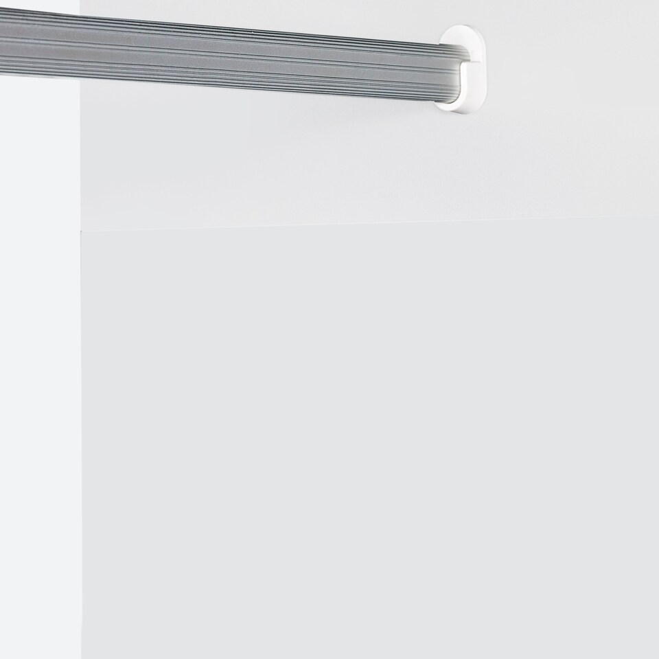 image 1 of Hercules 90cm Single White Highsleeper Loft Bed with Desk