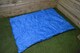image 3 of Double / 2 Person Camping Sleeping Bag with Zip & Stuff Sack | Blue | Blue