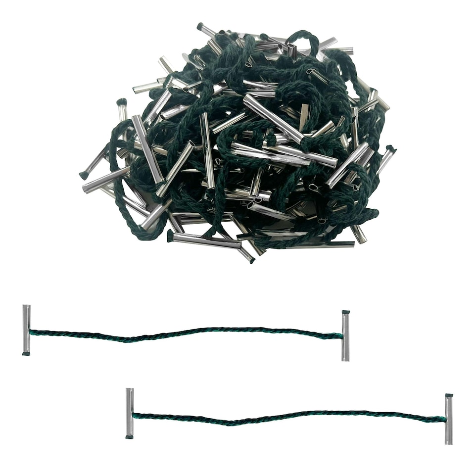 image 1 of Pack of 100 127mm Metal End Treasury Tags