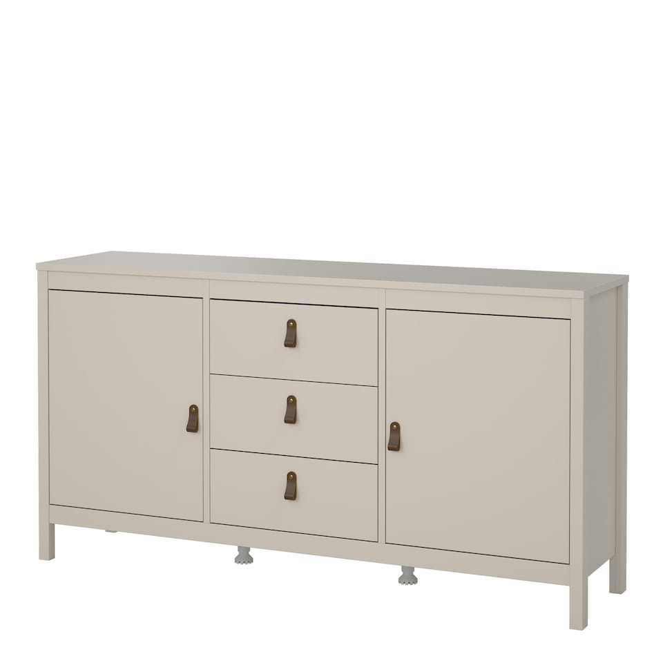image 1 of Barcelona Sideboard 2 Doors + 3 Drawers in Cashmere Cream