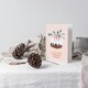 image 3 of To My Little Pudding Pastel Pink Holly Cake Funny For Her Woman Christmas Card