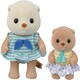 image 3 of Sylvanian Families - Sea Otter Sisters-Splashy Snorkel Set