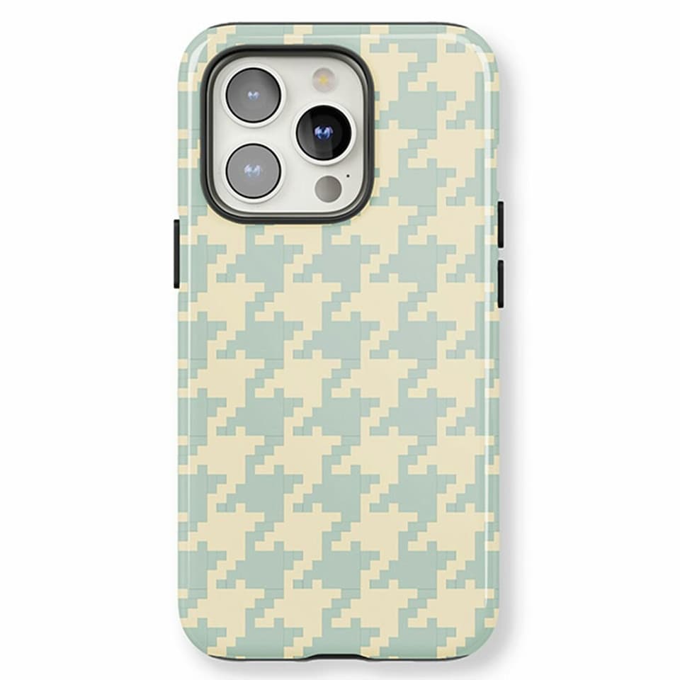 image 1 of Subtle Houndstooth Phone Case | Multi | iPhone 14
Tough | iPhone 14
Tough