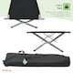image 10 of Heavy Duty Outdoor Folding Camping Bed Portable with Carry Bag | Black