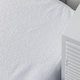 image 3 of 12Inch Deep Waterproof Terry Towel Mattress Protector Soft Touch Non Noisy Fitted Sheet White | Small Single