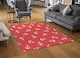 image 2 of Anchors On Red Rug | Multi
