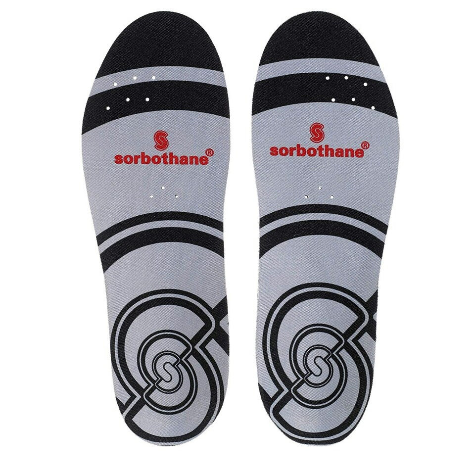image 1 of Sorbothane Pro Insoles - Red/Black/Grey - 11 UK-12.5 UK