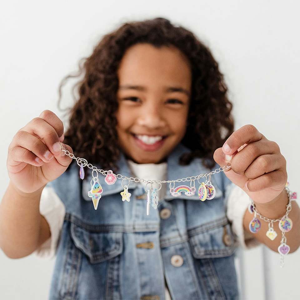 image 1 of Totum Unicorn Puffy Charm Bracelets