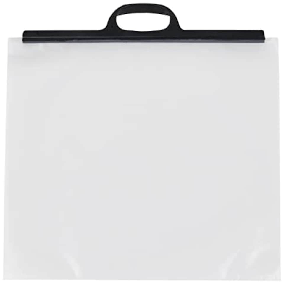 A3 Clear Clip-Close Poly Folio N/A