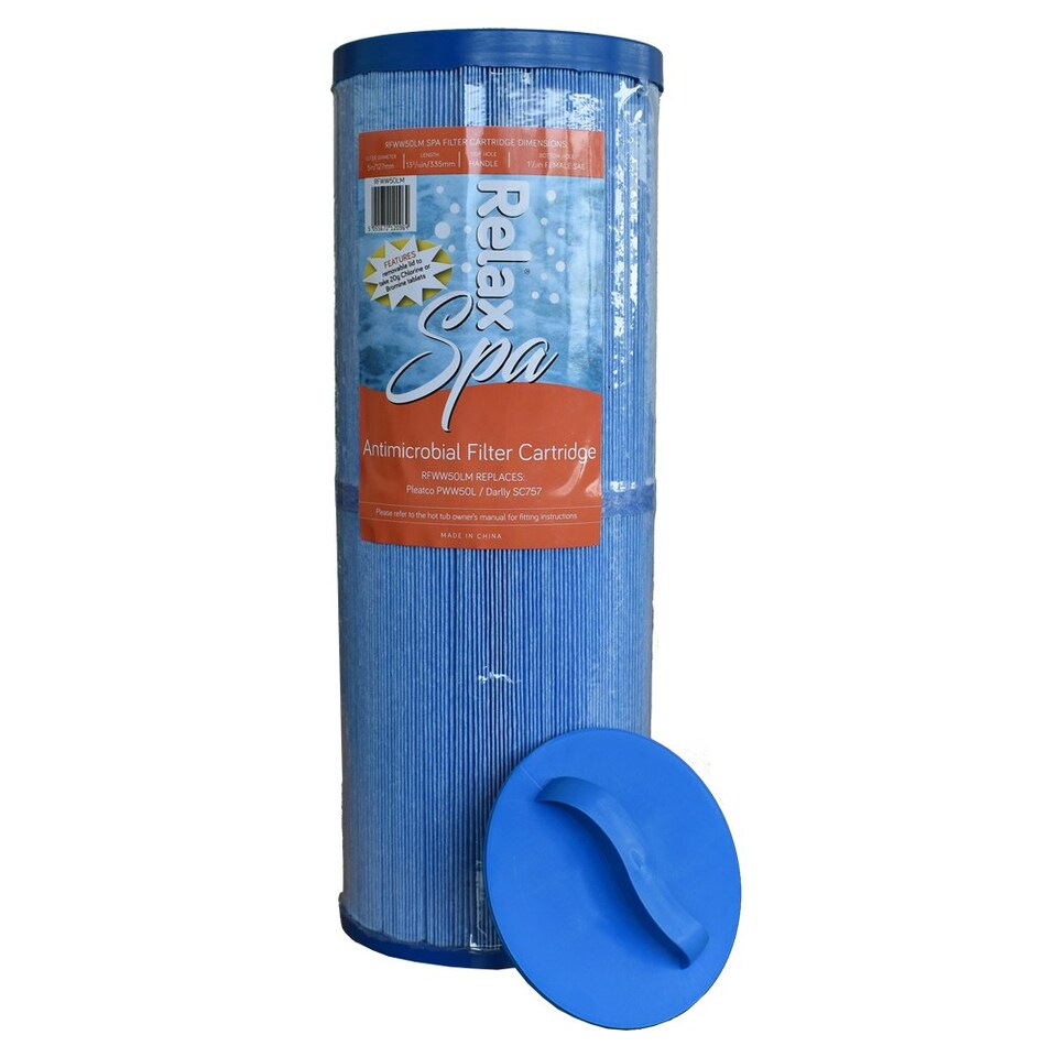 image 1 of Relax Spa Filter Cartridge Antimicrobial - Including Refillable Pod System -  PWW50LM