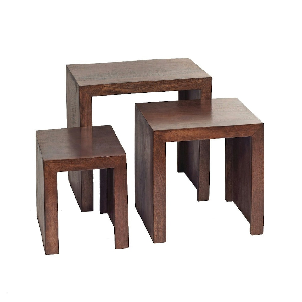 image 1 of Maxen Mango Nest of 3 Tables