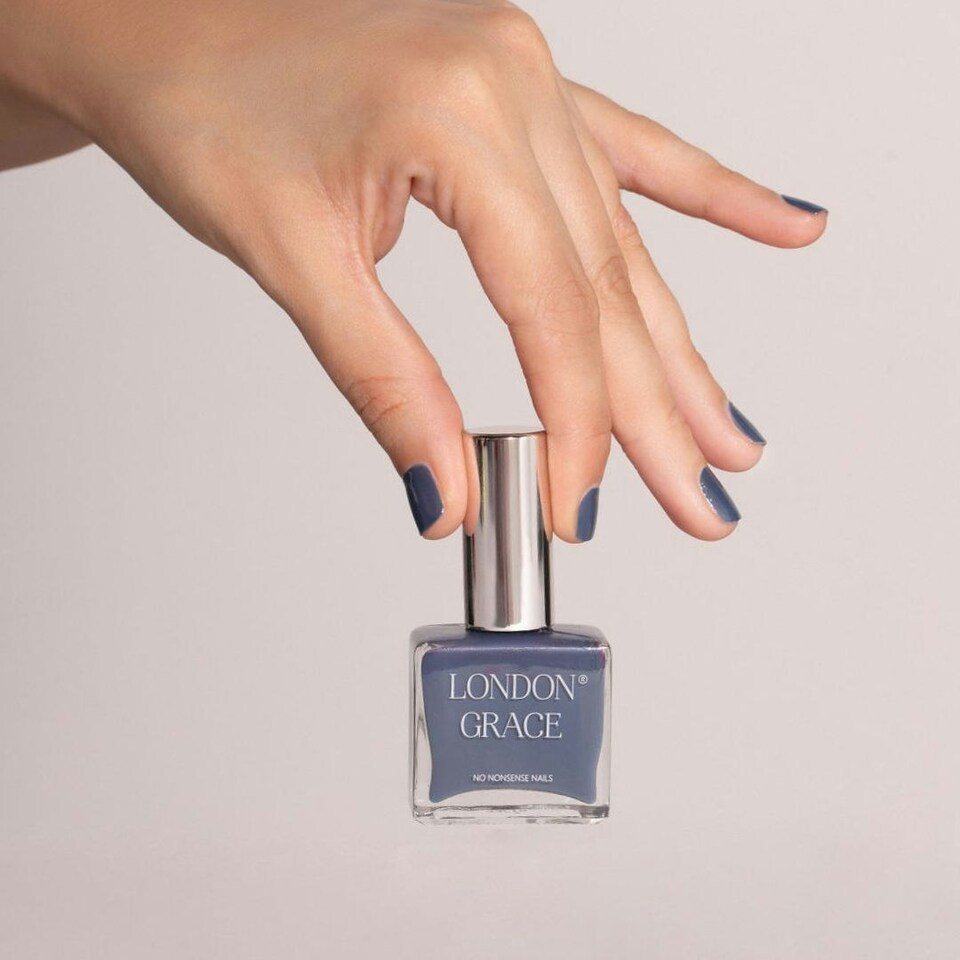 image 1 of Iris Nail Polish Blue