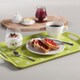 image 5 of Melamine Dotty Tray, Large | Green | Lime