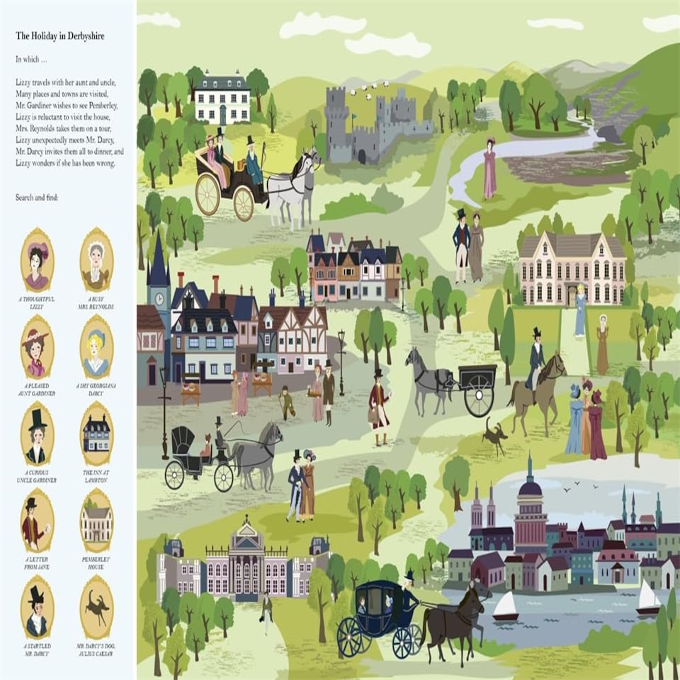 image 1 of Pride and Prejudice Search and Find - Activity Book