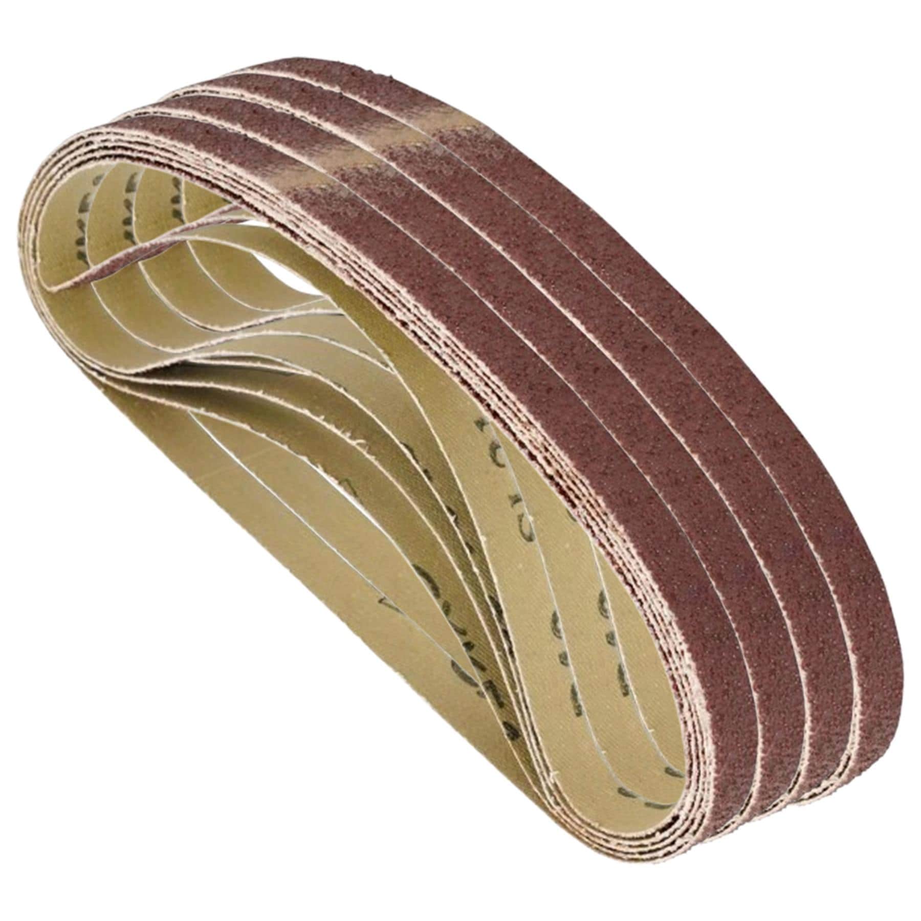 Dapetz ® 20Pcs Sanding Belts 13 x 457mm – Aluminum Oxide 40 Grit Abrasive Belts for Black+Decker Power Sanders, Grinding, Sharpening, Sanding Wood, Pa