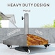 image 4 of Outsunny 21kg Resin Garden Parasol Base Umbrella Stand with Wheels