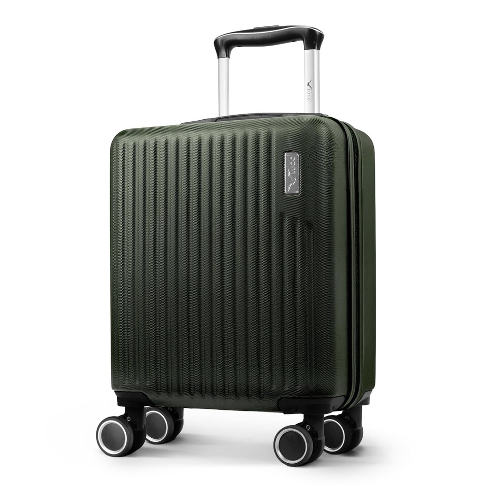 image 1 of Lugg Vacay Hard Shell Cabin Suitcase ABS 360 Spinner Wheels Water Resistant (45x33x20cm)