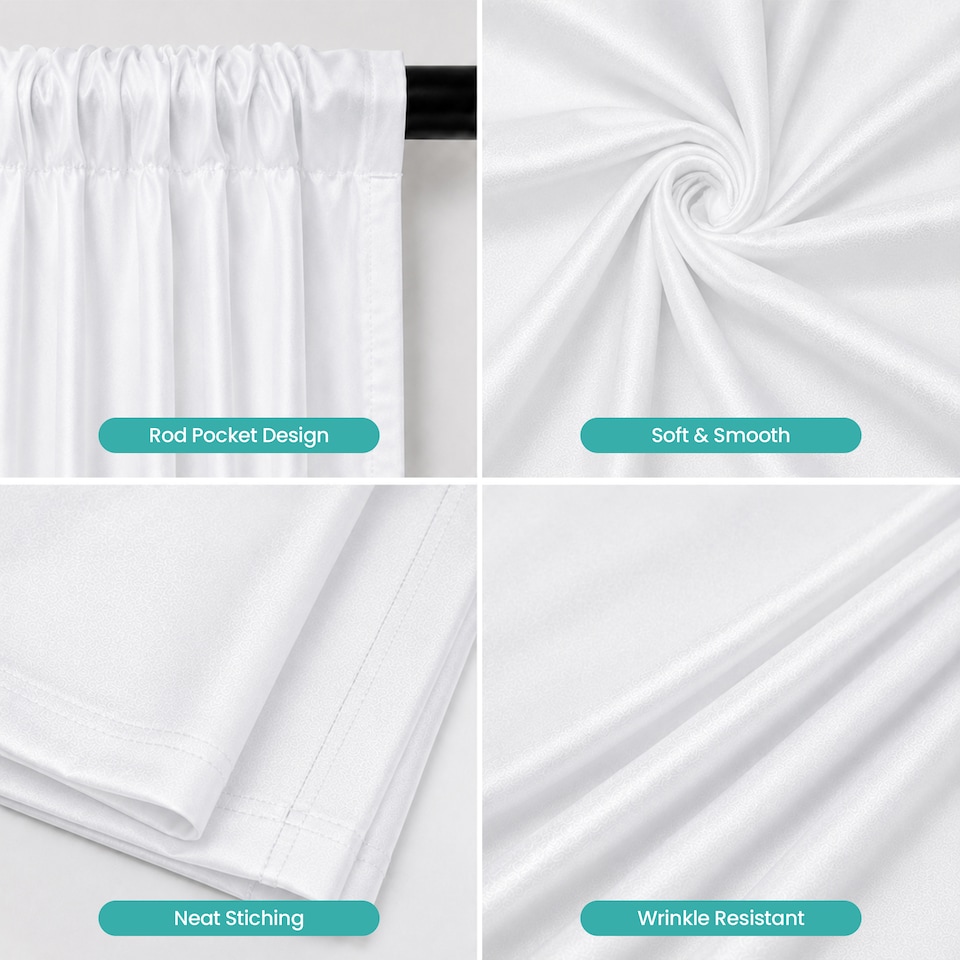 image 1 of Blackout Polyester Photography Backdrop for Studio Photo Shoot - 3x9m