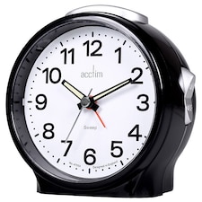 Acctim Elsie Alarm Clock Black