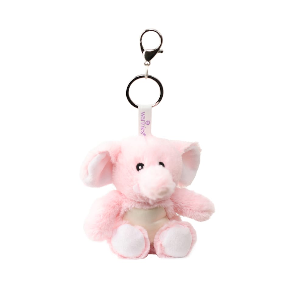 image 1 of Warmies Elephant BAG CHARM