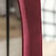 image 6 of HOMCOM Irregular Full Length Mirror with Velvet Frame 160 x 50cm Wine Red