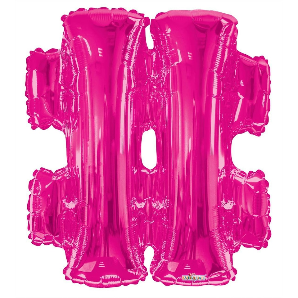 Apac # Foil Balloon - Pink - One Size