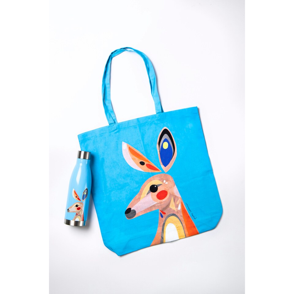 image 1 of Maxwell & Williams Tote Bag Kangaroo Cotton 42x41cm