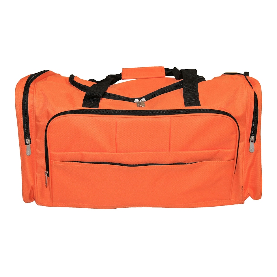 image 1 of SOLS Weekend Holdall Travel Bag - Orange - ONE