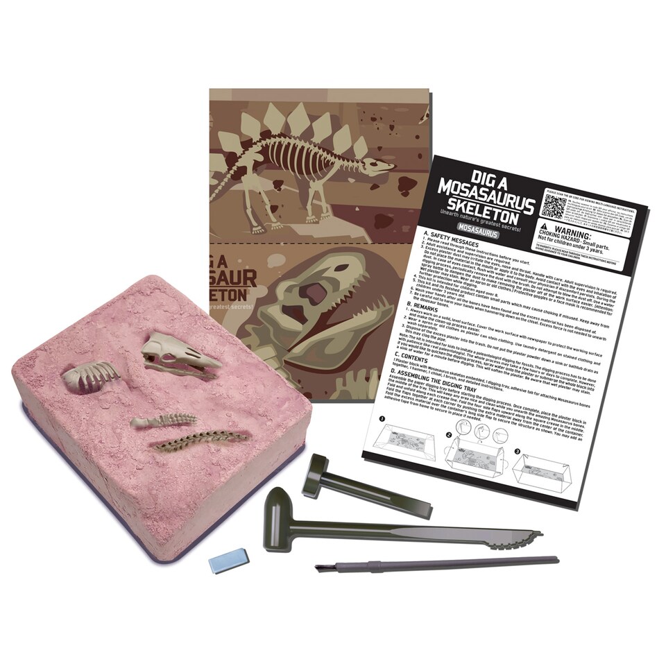 image 1 of KidzLabs - Dig A Mosasaurus Skeleton