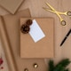 image 3 of Hallmark 9M Kraft Wrapping Paper - 3 X 3M Rolls - Brown