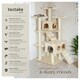 image 2 of Cat Tree Knuti - 186 cm, sisal cat scratching post - Beige