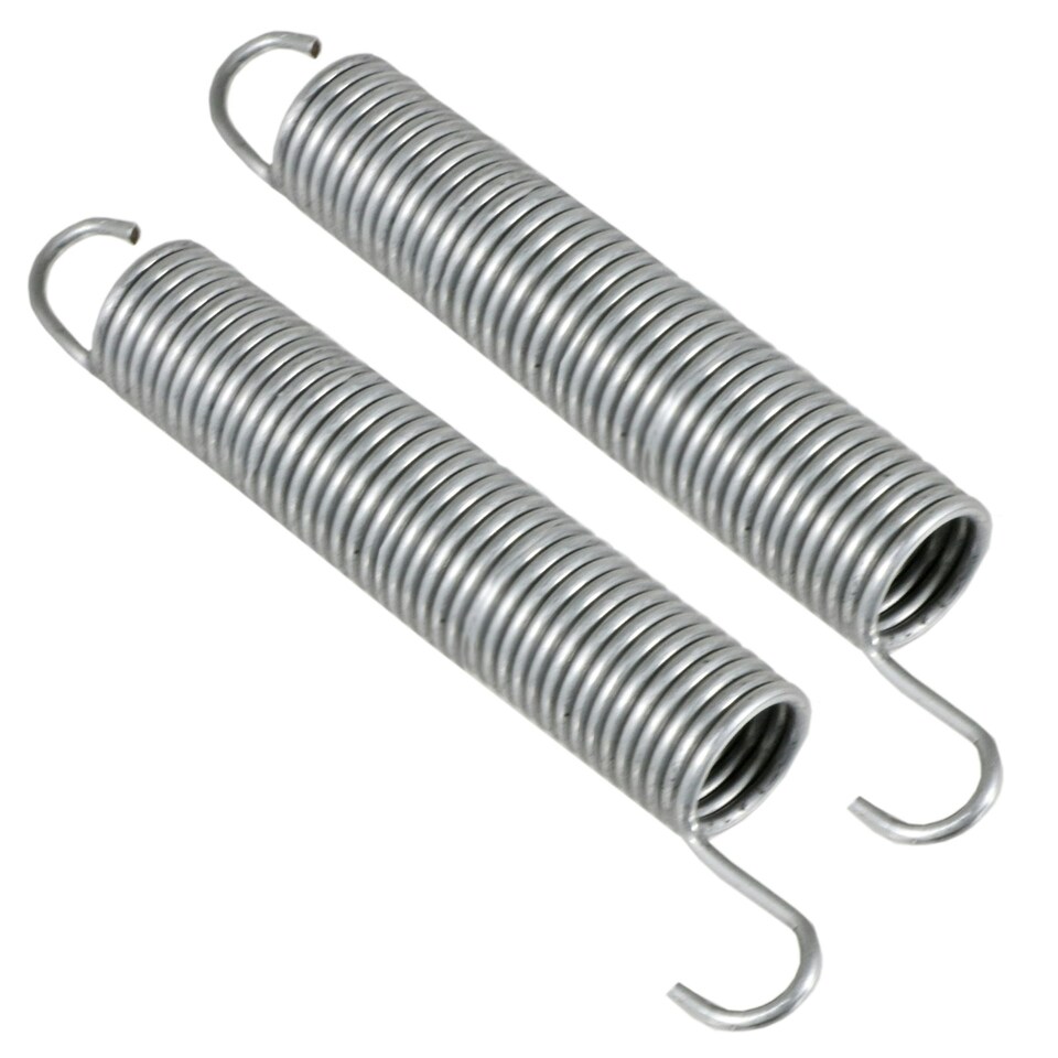 image 1 of SPARES2GO Door Spring Hinge Tension Support for Beko Dishwasher (2 x Springs, 120mm)