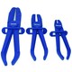 image 1 of 3pc Flexi Hose Clamp Pipe Clamp Brake Line Pipe Locking Plier Radiator TE964