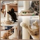 image 3 of Skylos Cat Scratching Post 45cm Natural Sisal Pole Activity Center Toys