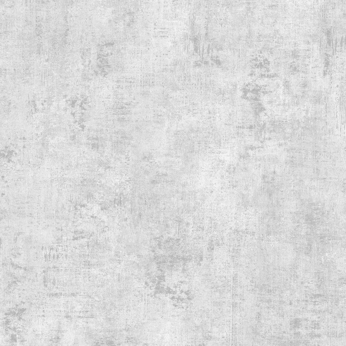 World of Wallpaper Industrial Concrete Effect Textured Wallpaper - Grey/Silver - 10m x 53cm Grey