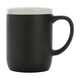 image 3 of XD Collection Contrast Rim Ceramic 300ml Mug - Black/White - One Size