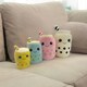 image 10 of Boba Tea Soft Toy White Bubble Tea Plush Pillow, Cute Soft 1 X Pineapple 20cm