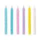image 1 of Assorted Pastel Spiral Birthday Candles - Pack of 24