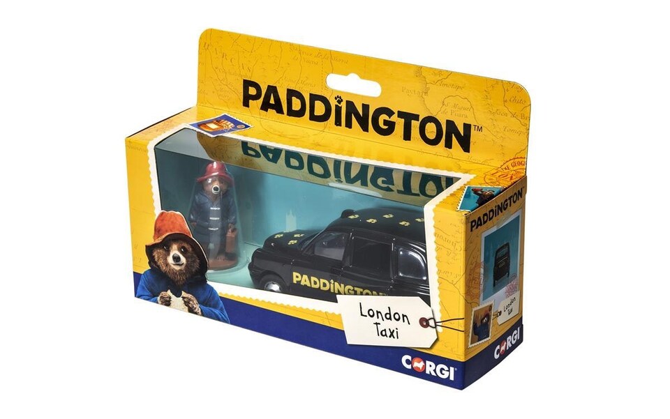 image 1 of Corgi Paddington Bear London Taxi/Paddington Figure